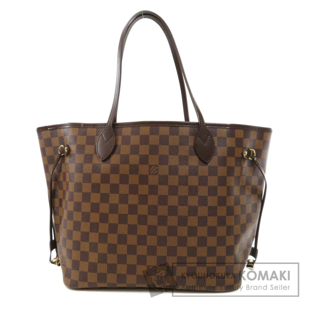 Louis Vuitton Neverfull Tote Bag Damier Canvas Brown